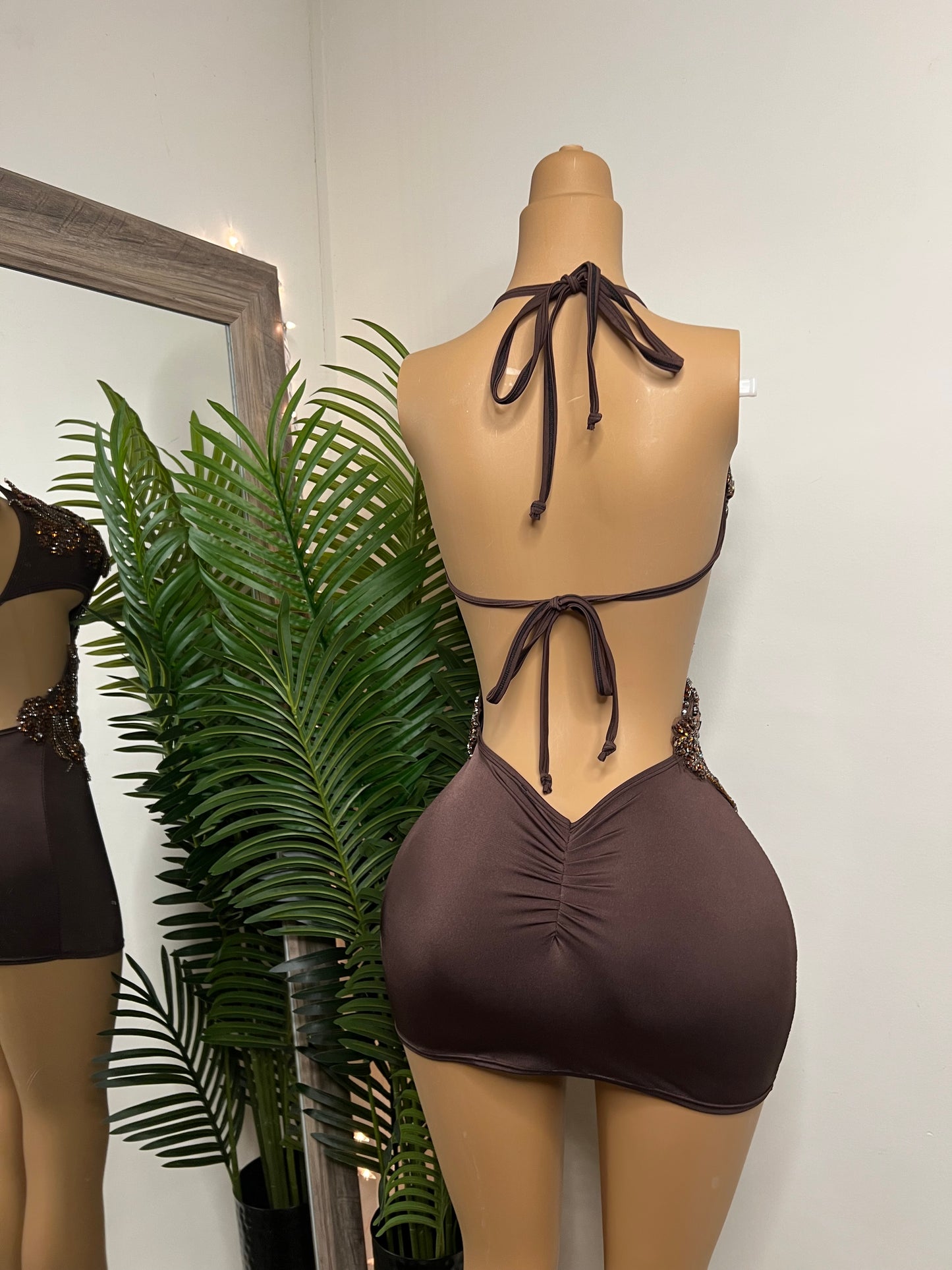 Brown Sugar Dress (Ready to Ship)
