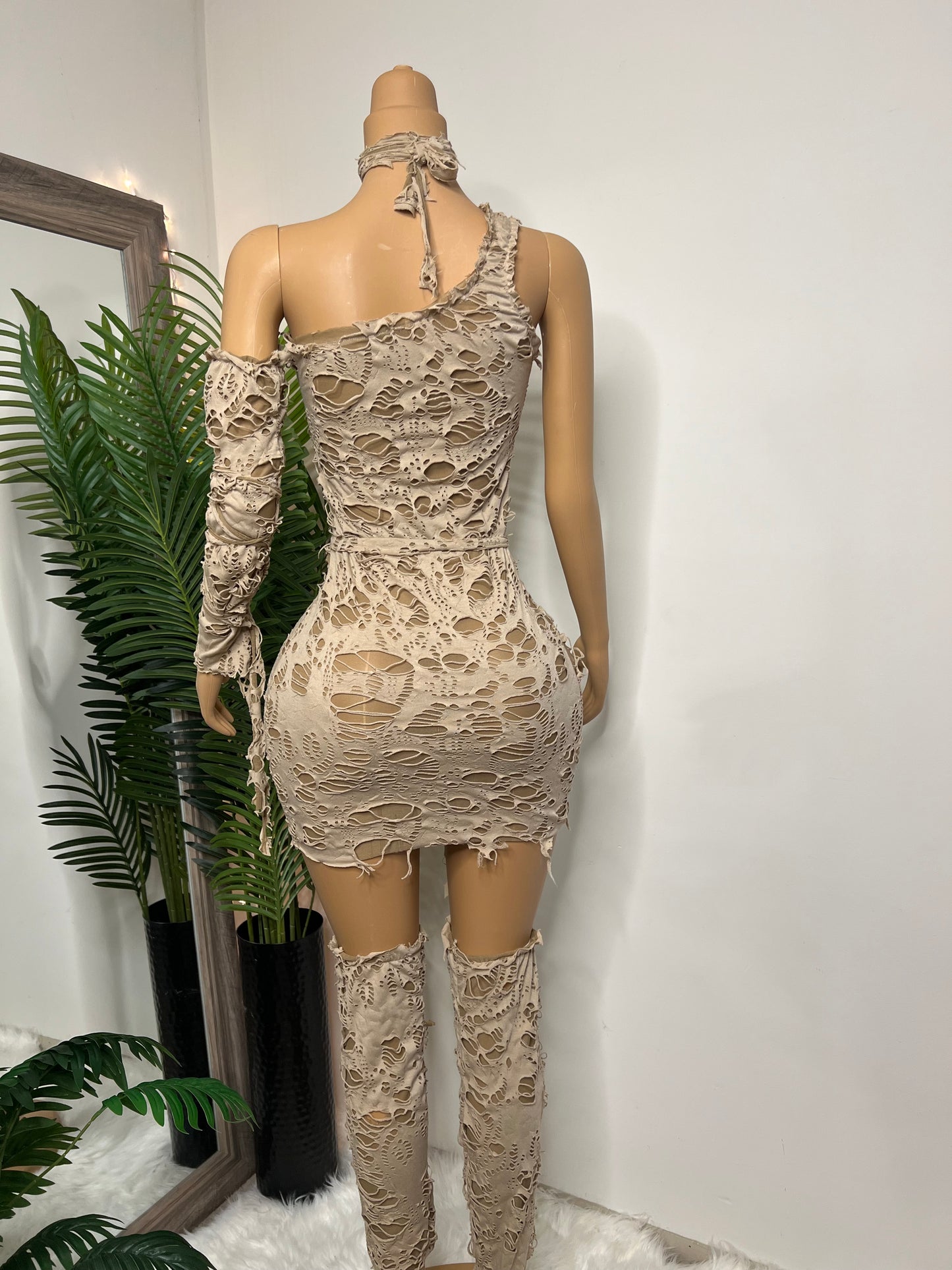 Cursed Beauty Mummy Costume (SHIPS ON 10/24/25)