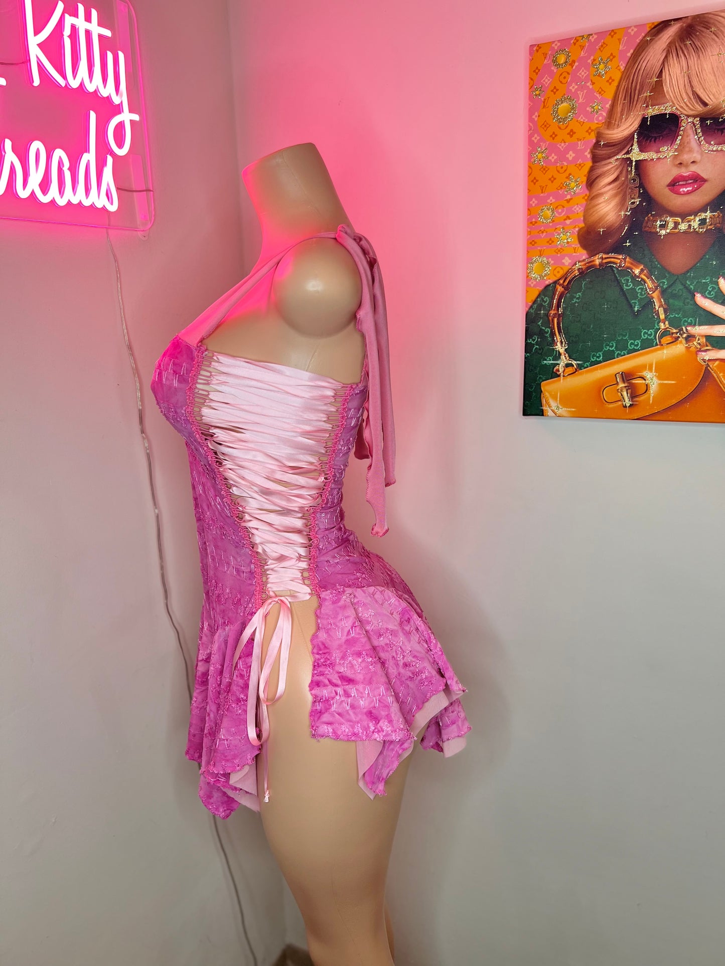 50 Shades of Pink Dress 💕 (Made to Order)