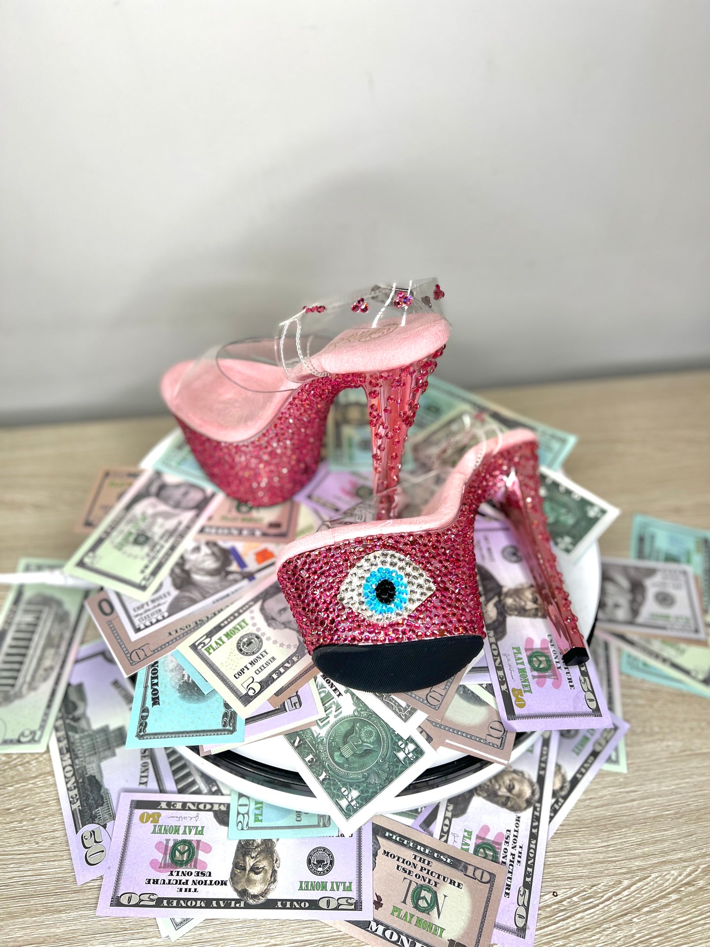 Return to Sender Pleaser Heels (Ready to Ship)