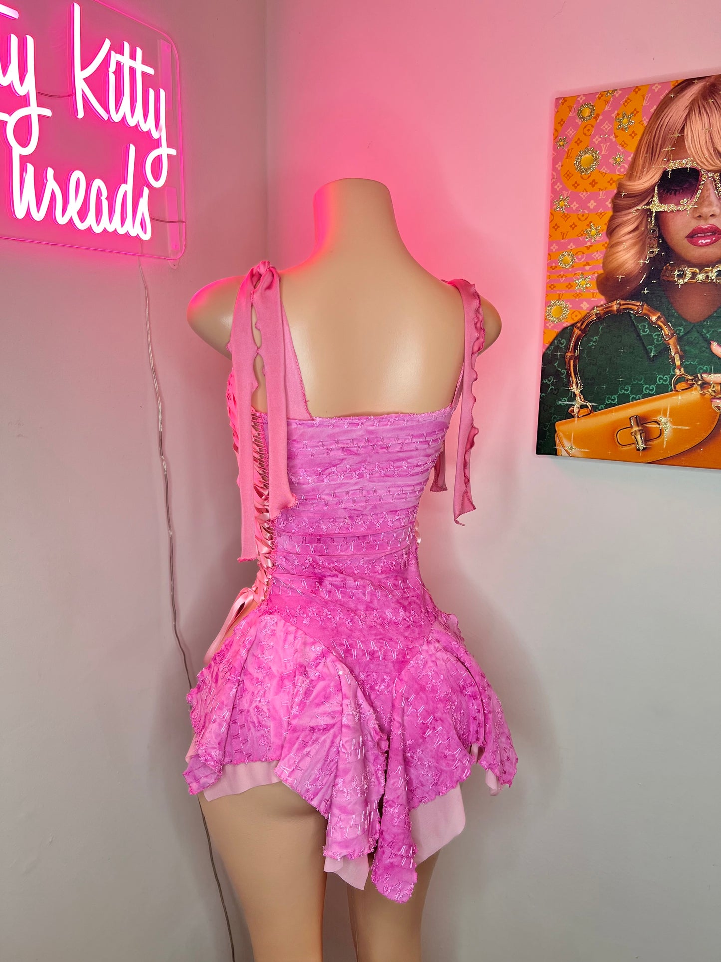 50 Shades of Pink Dress 💕 (Made to Order)