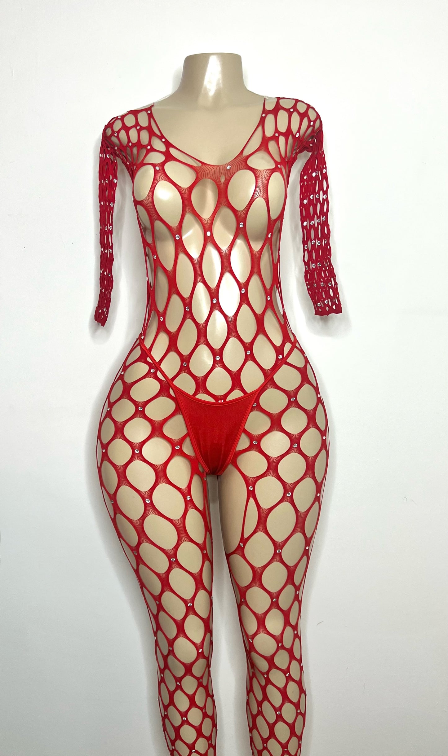 Rhinestone BodyStocking (Ready to Ship)