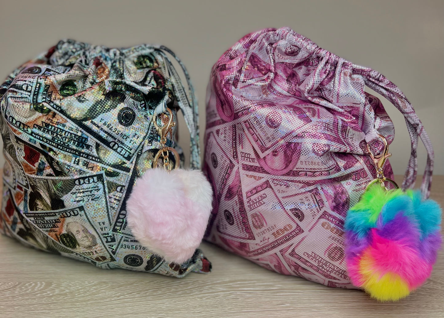 Money Bag with Puff (Made to Order)