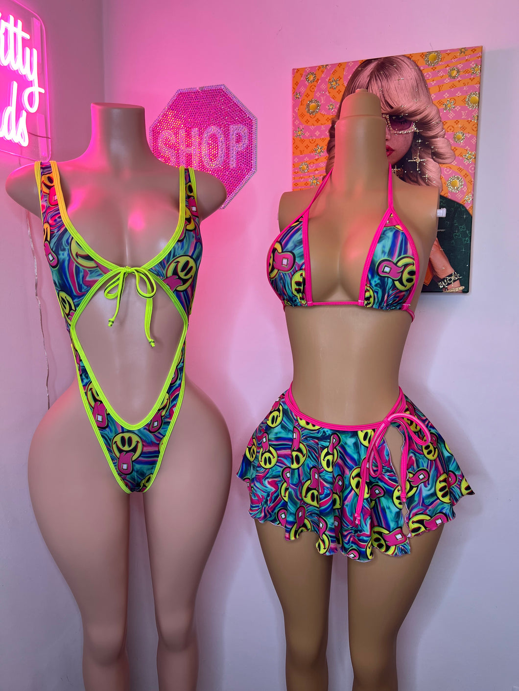 Neon trippy collection