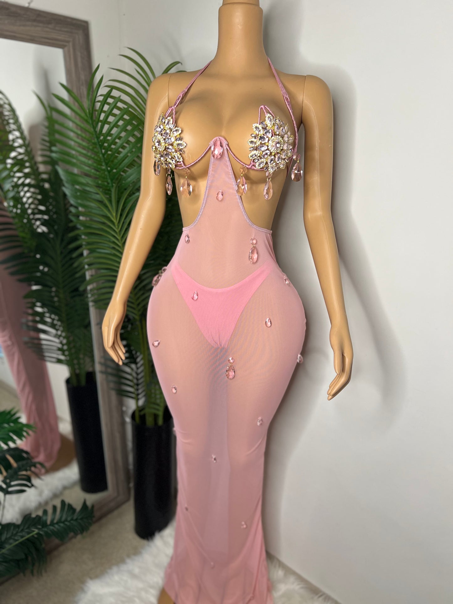 La Vie Rose Dress - MADE TO ORDER (4/5 Week Processing Time)