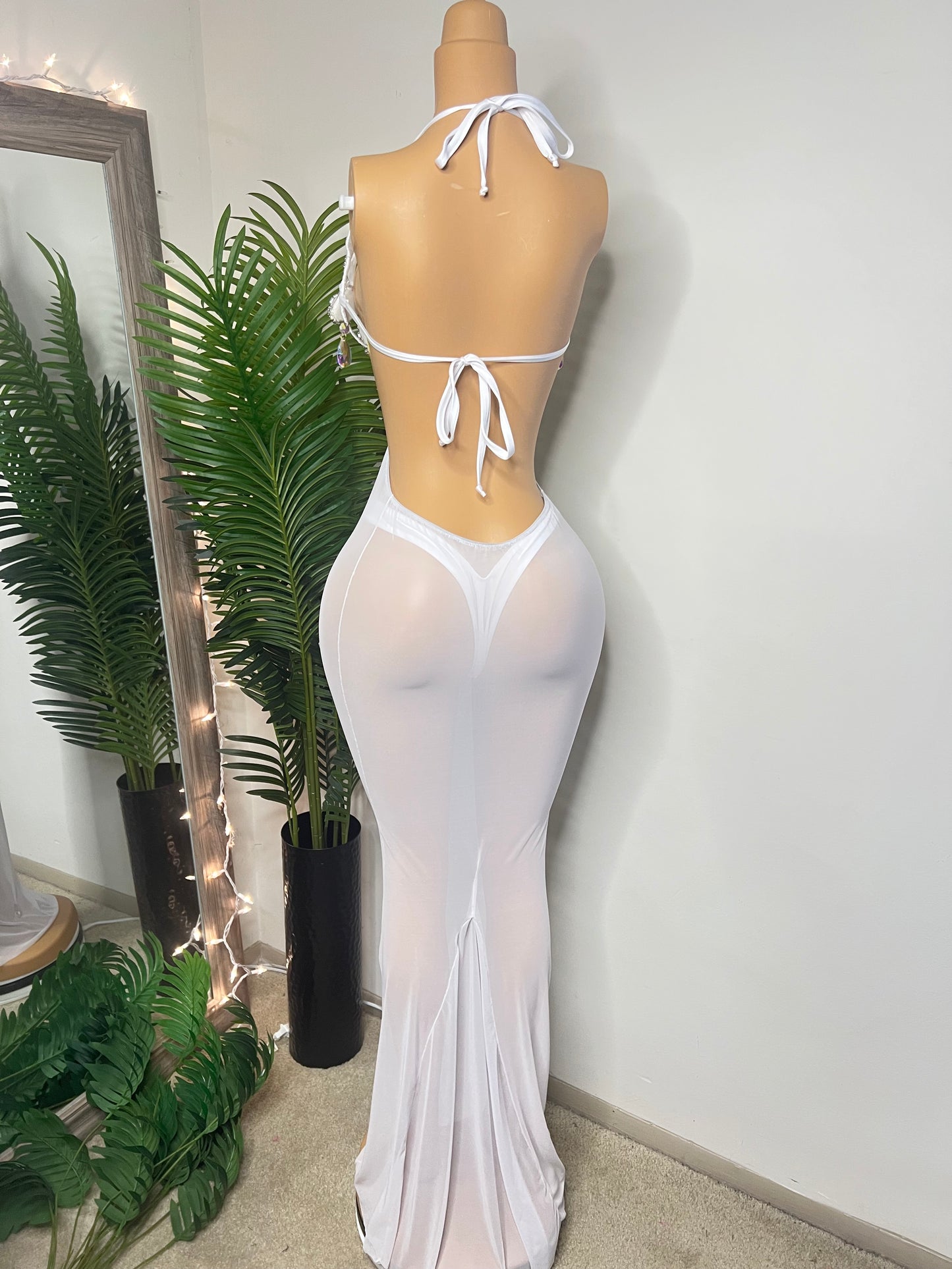 La Vie Blanc Dress (Ready To Ship)