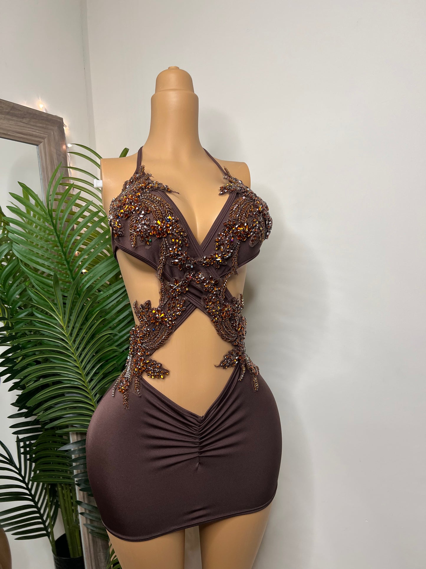 Brown Sugar Dress (Ready to Ship)