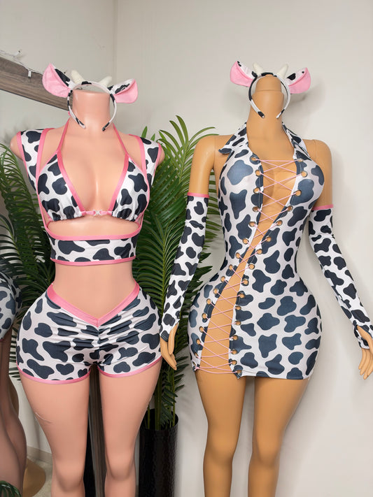Moo’d Costume Set - includes everything pictured (Ready to Ship)