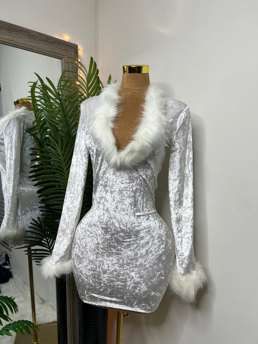 White Frost Dress (Ready to Ship)