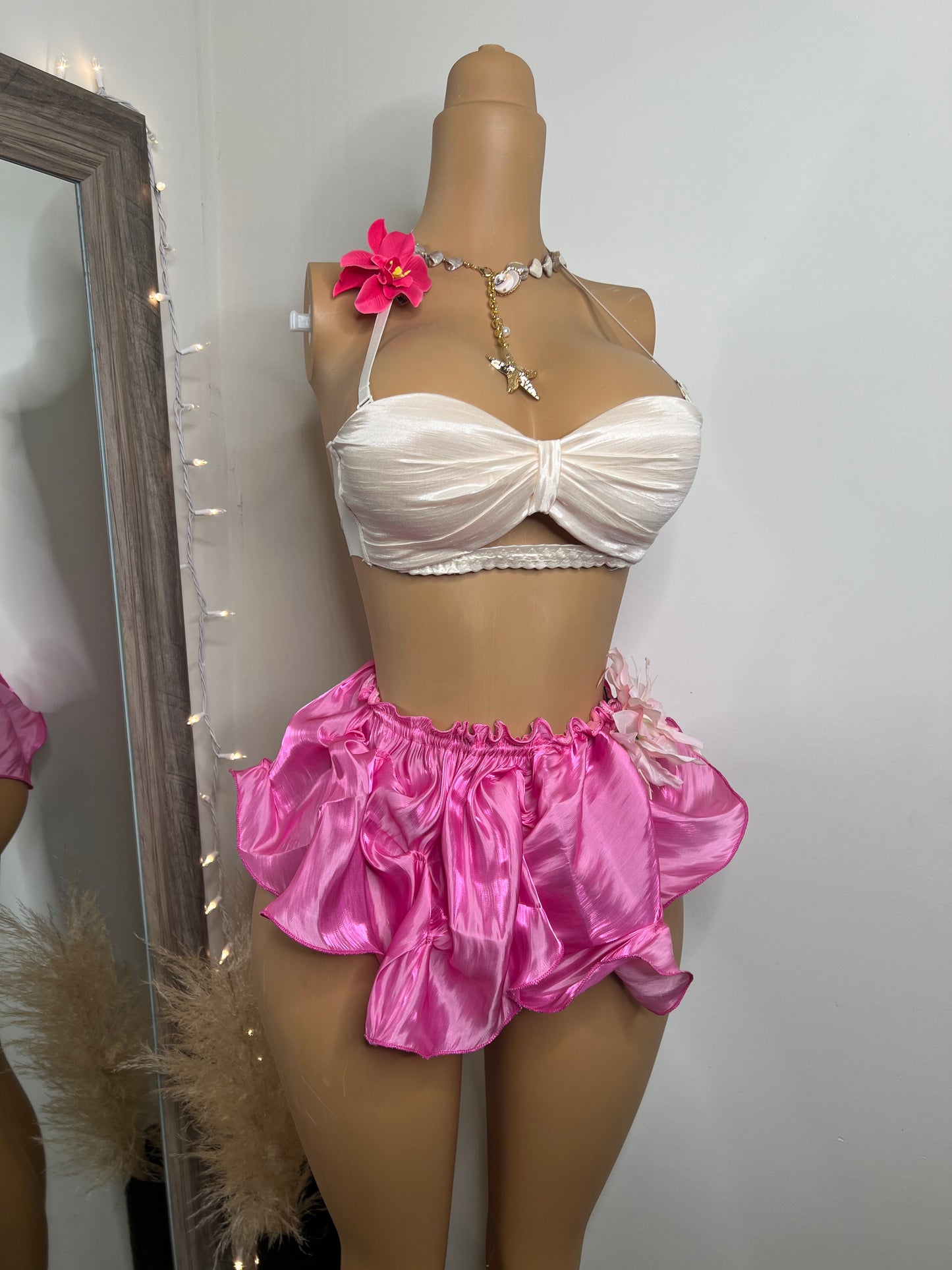Pink lagoon - necklace included (Ready to Ship)