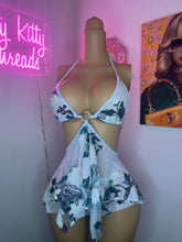 Load image into Gallery viewer, Iridescent Bloom Babydoll Dress  *READY TO SHIP*
