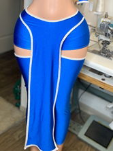 Load image into Gallery viewer, Kitana Mortal Combat Costume *SHORTS WITH ATTACHED FRONT TRAIN ONLY*
