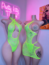 Load image into Gallery viewer, Neon Green Lace Sets
