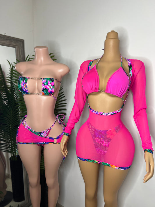 Pink Tropic Sets (Ready To Ship)