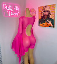 Load image into Gallery viewer, Hot Pink Prissy Romper 💅🏽🩷
