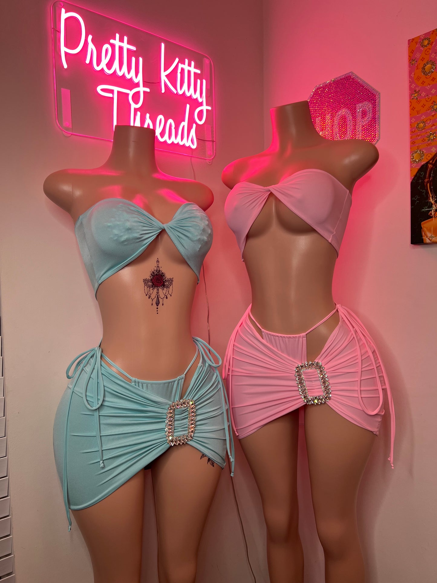 Cotton Candy Skirt Sets (Ships in 4-5 Weeks)