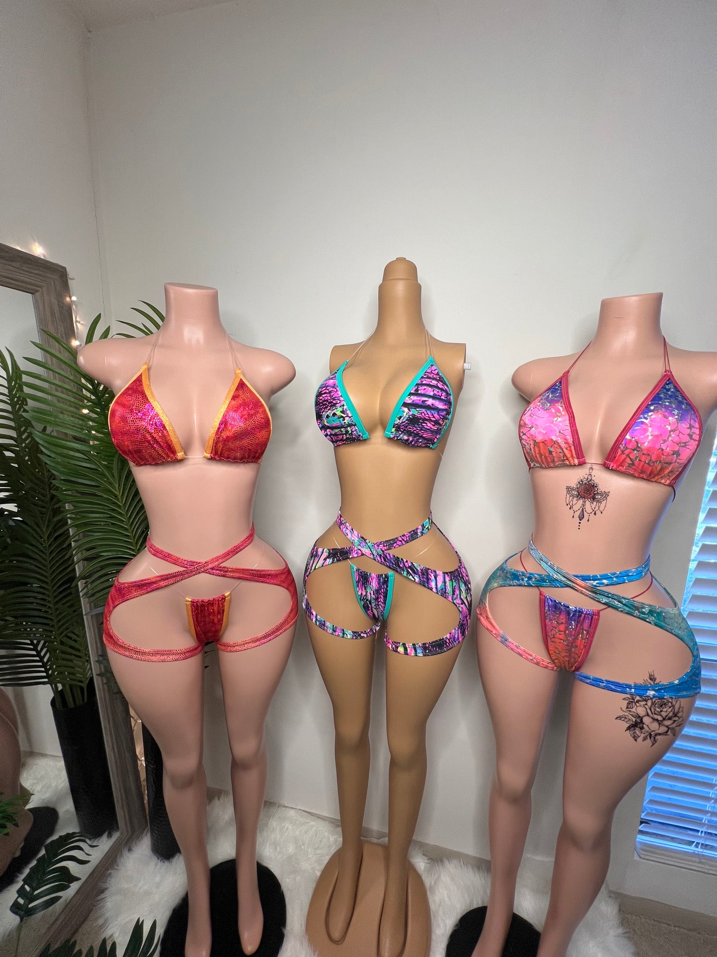 3 Piece Garter Sets (Ready to Ship)