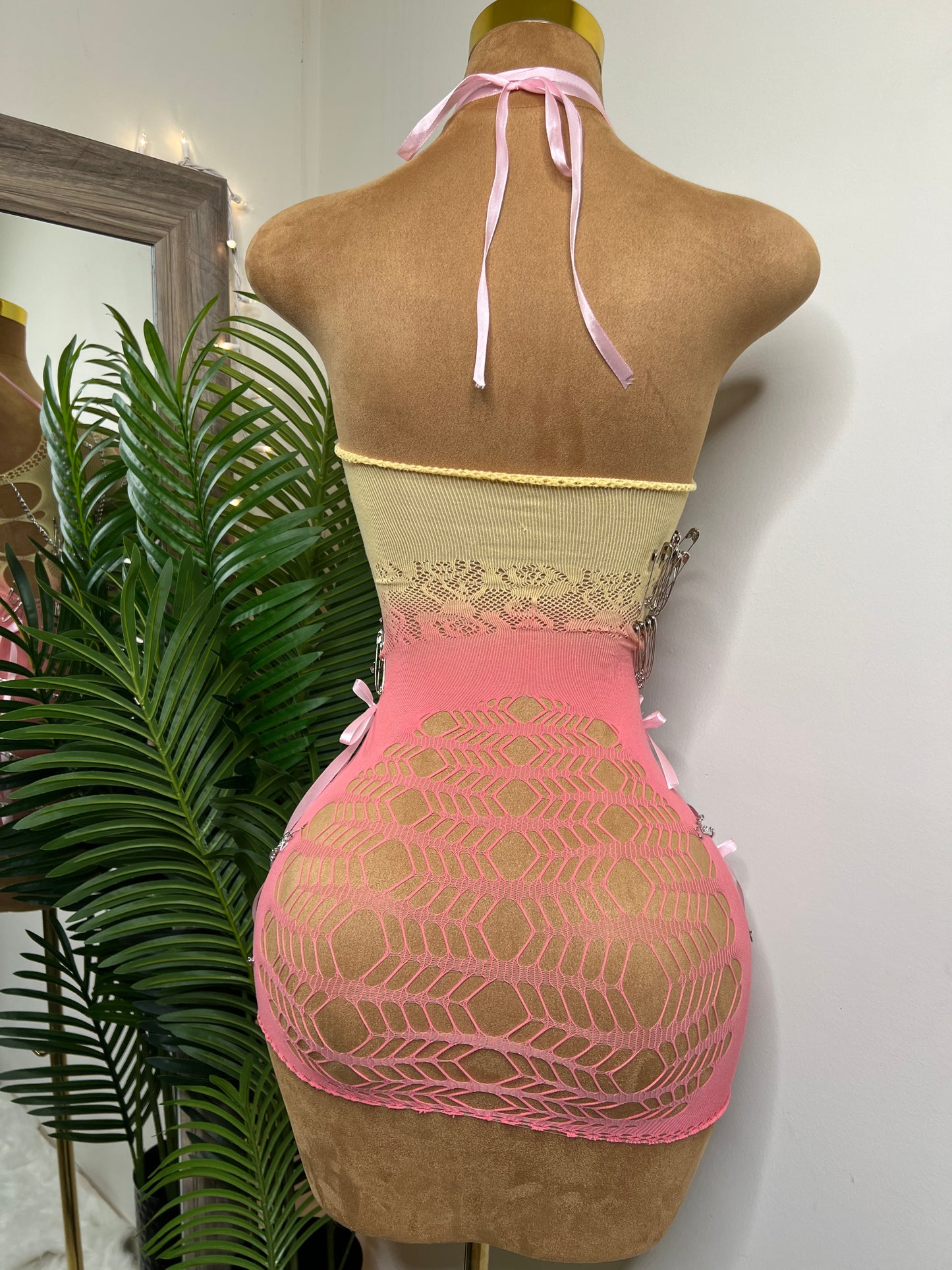 Strawberry lemonade junk dress (Ready to Ship)