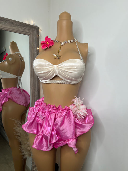 Pink lagoon - necklace included (Ready to Ship)