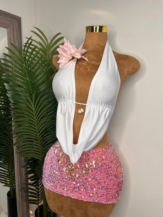 Princess of the Sea Cowl Neck Set (Ready To Ship)