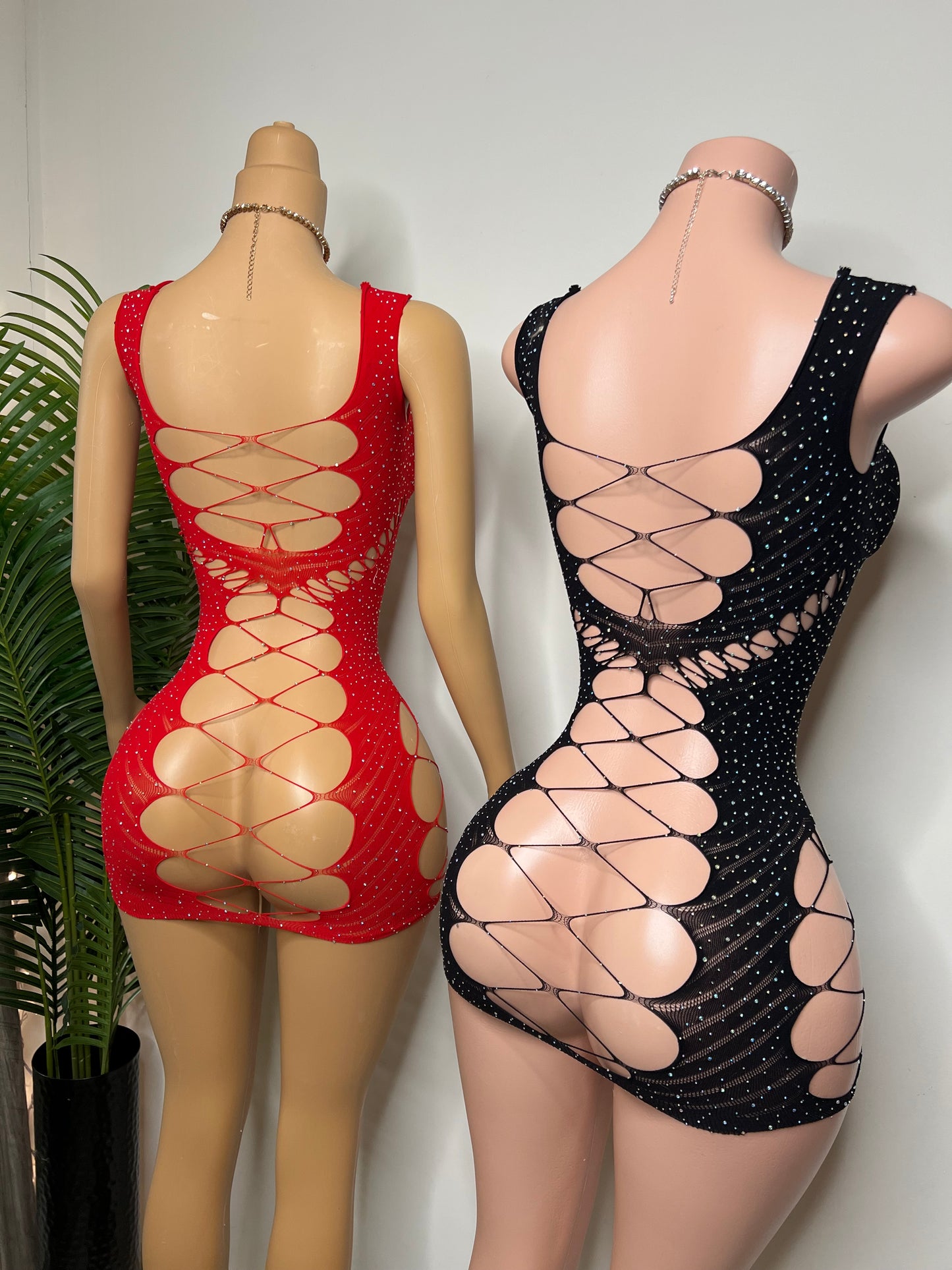 Pocket Breaker Dress - pasties included (Ready to Ship)