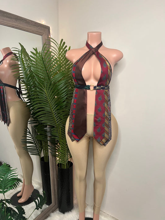 Tie me up Set - leggings included  (Ready to Ship)