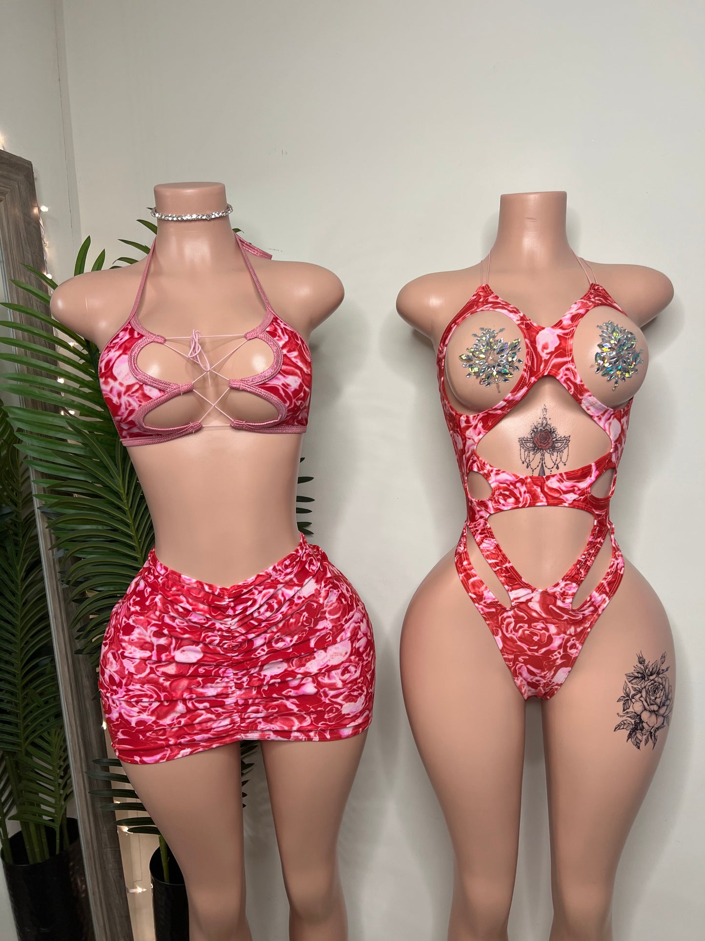 Red Romance Sets (Ready To Ship)