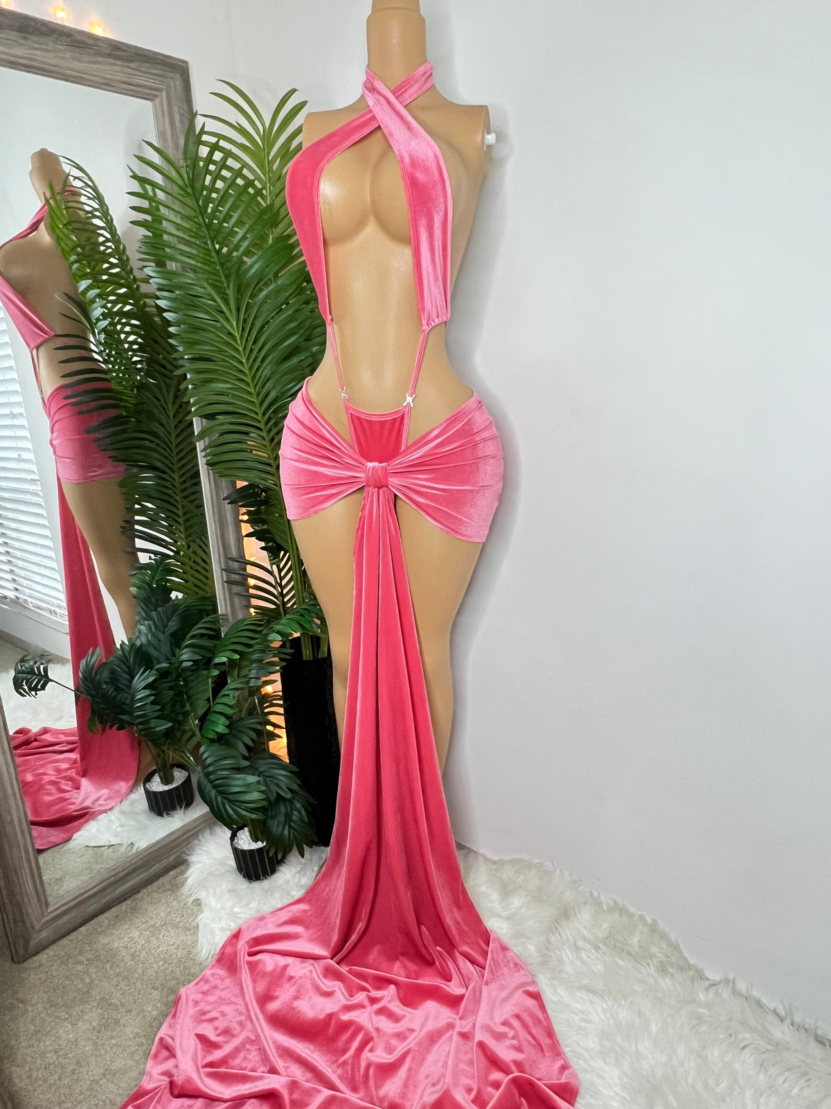 Forbidden Mauve Dress - Made to Order (Ships in 4-5 Weeks)