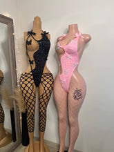 Load image into Gallery viewer, Fantasy One Pieces *FISHNETS INCLUDED* *READY TO SHIP*
