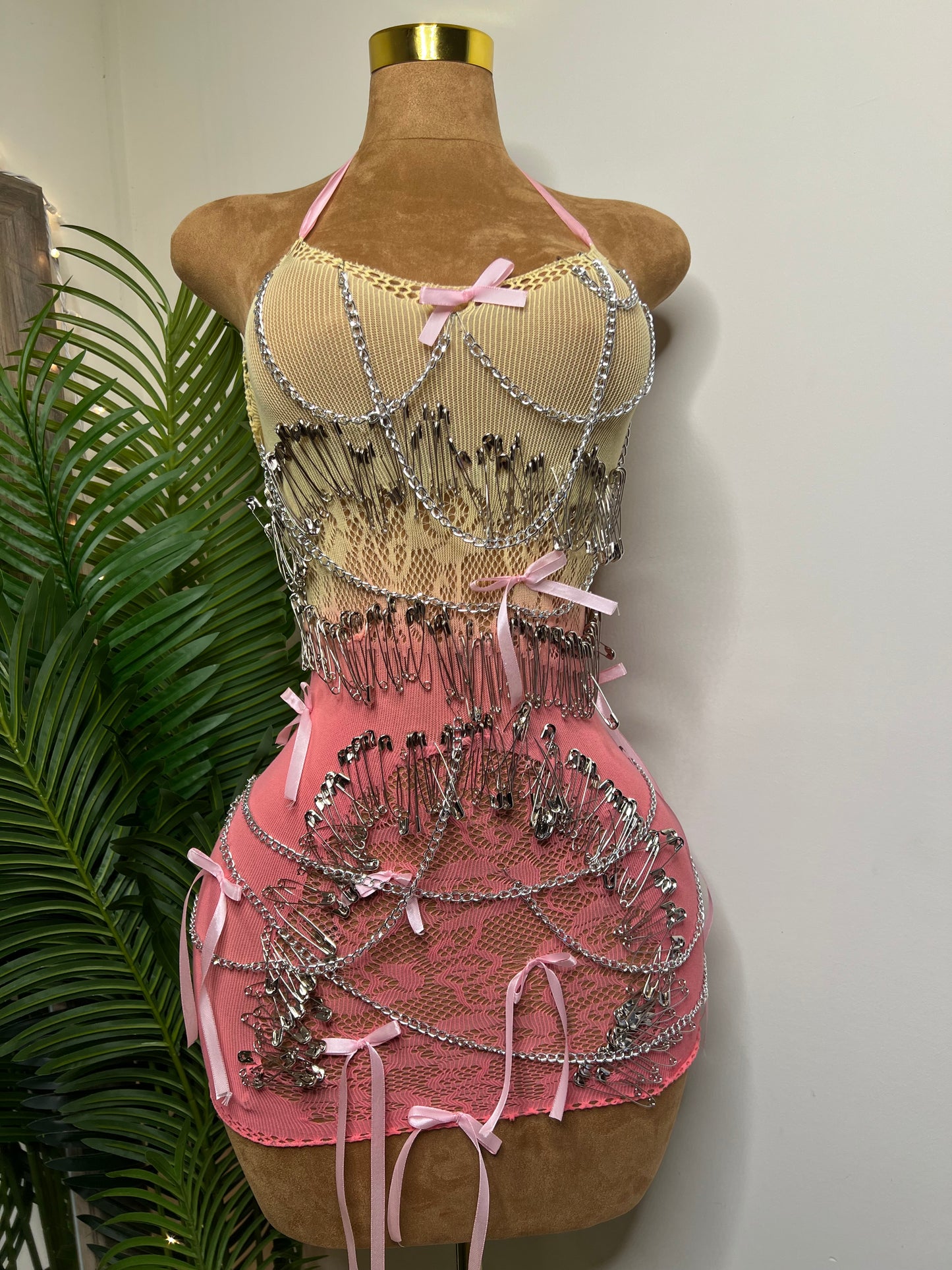 Strawberry lemonade junk dress (Ready to Ship)
