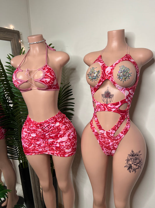 Red Romance Sets (Ready To Ship)