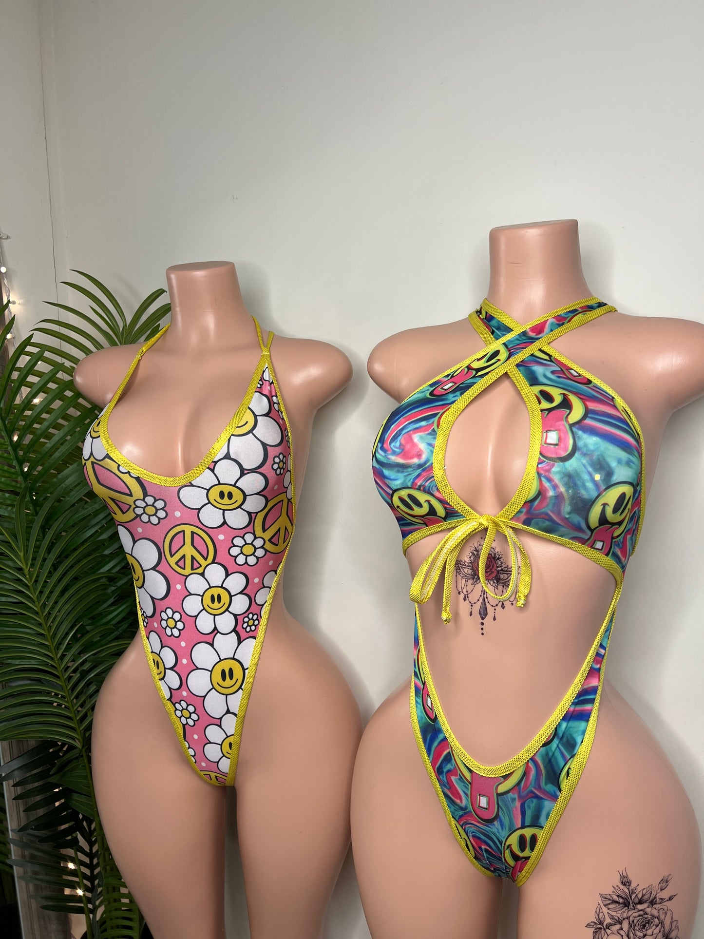 Happy Daze One Pieces (Ready to Ship)