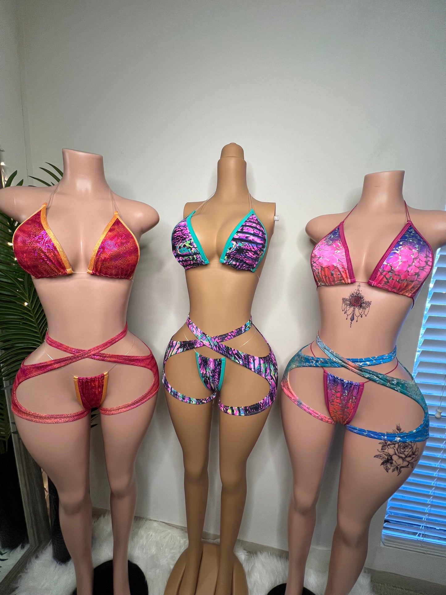 3 Piece Garter Sets (Ready to Ship)