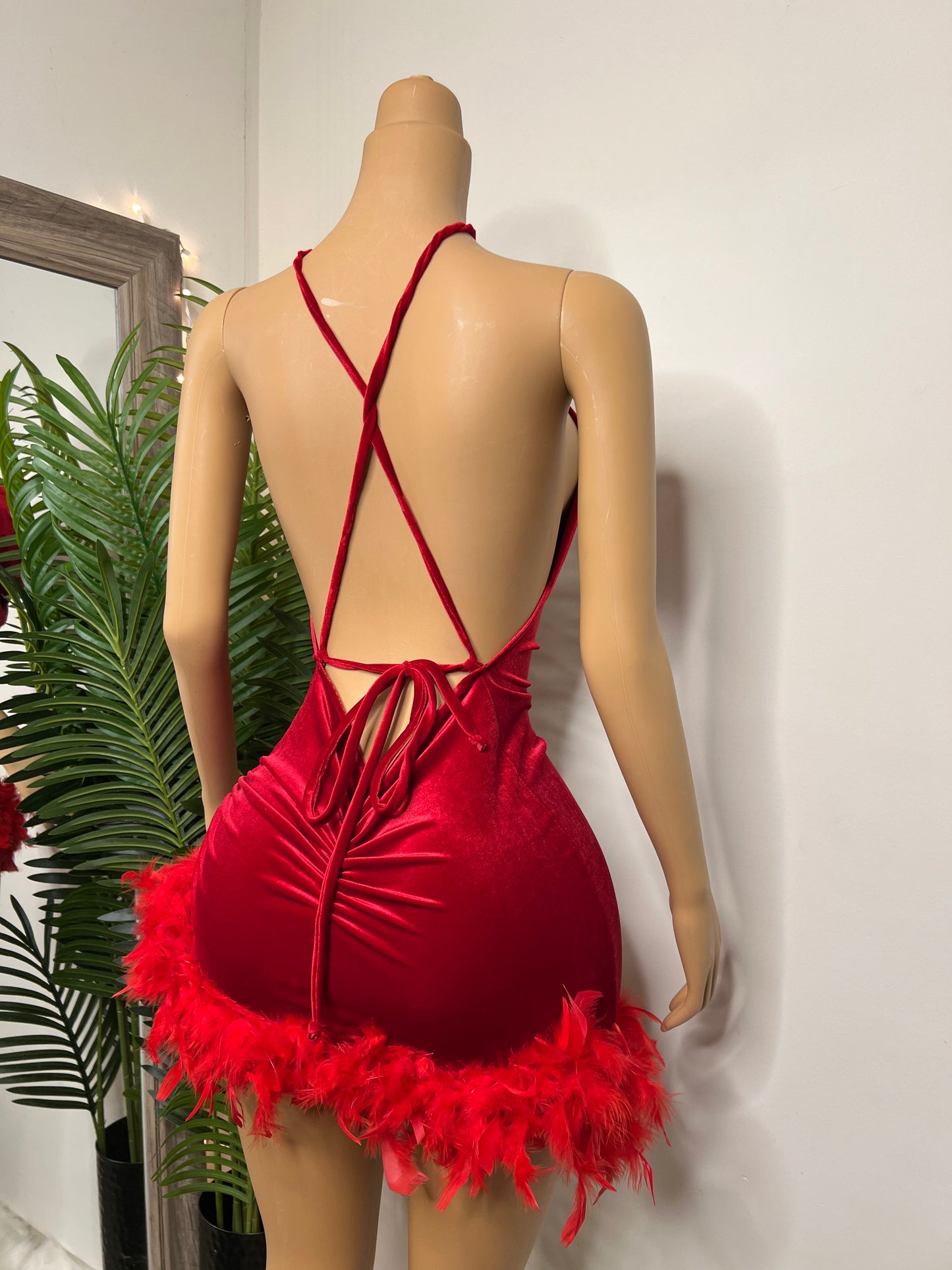 Crimson Kiss Dress (Ready to Ship)