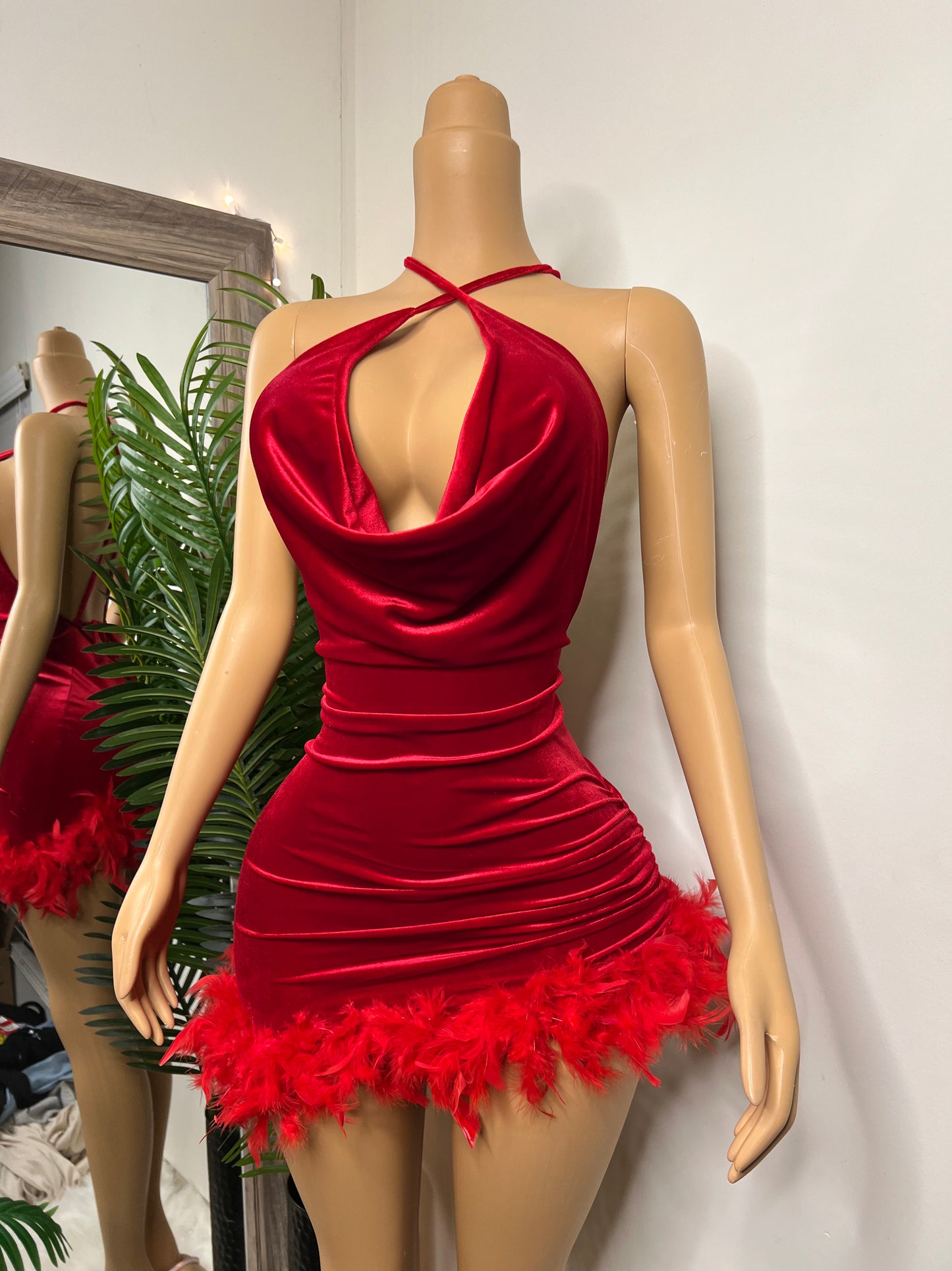 Crimson Kiss Dress (Ready to Ship)
