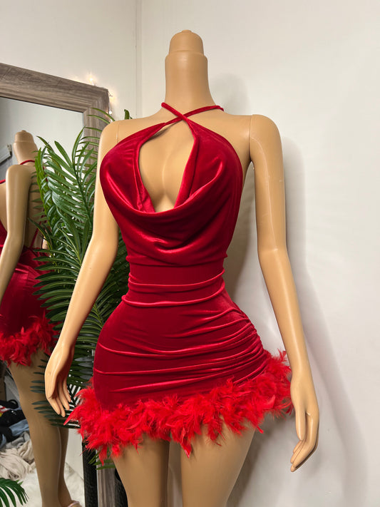 Crimson Kiss Dress (Ready to Ship)