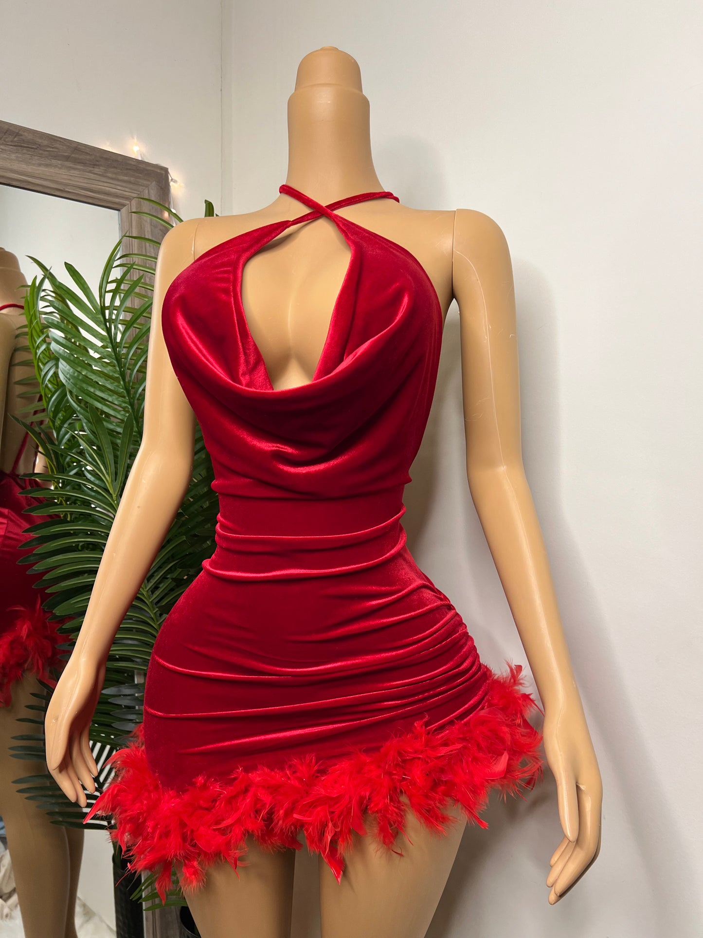 Crimson Kiss Dress (Ready to Ship)