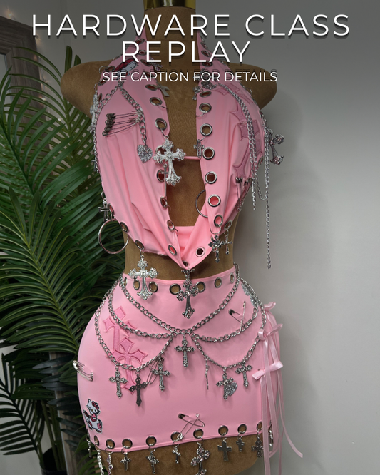 Draped Hardware Set Masterclass (Replay + Pattern)