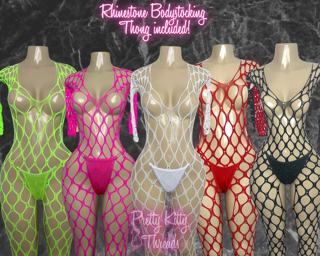 Rhinestone BodyStocking