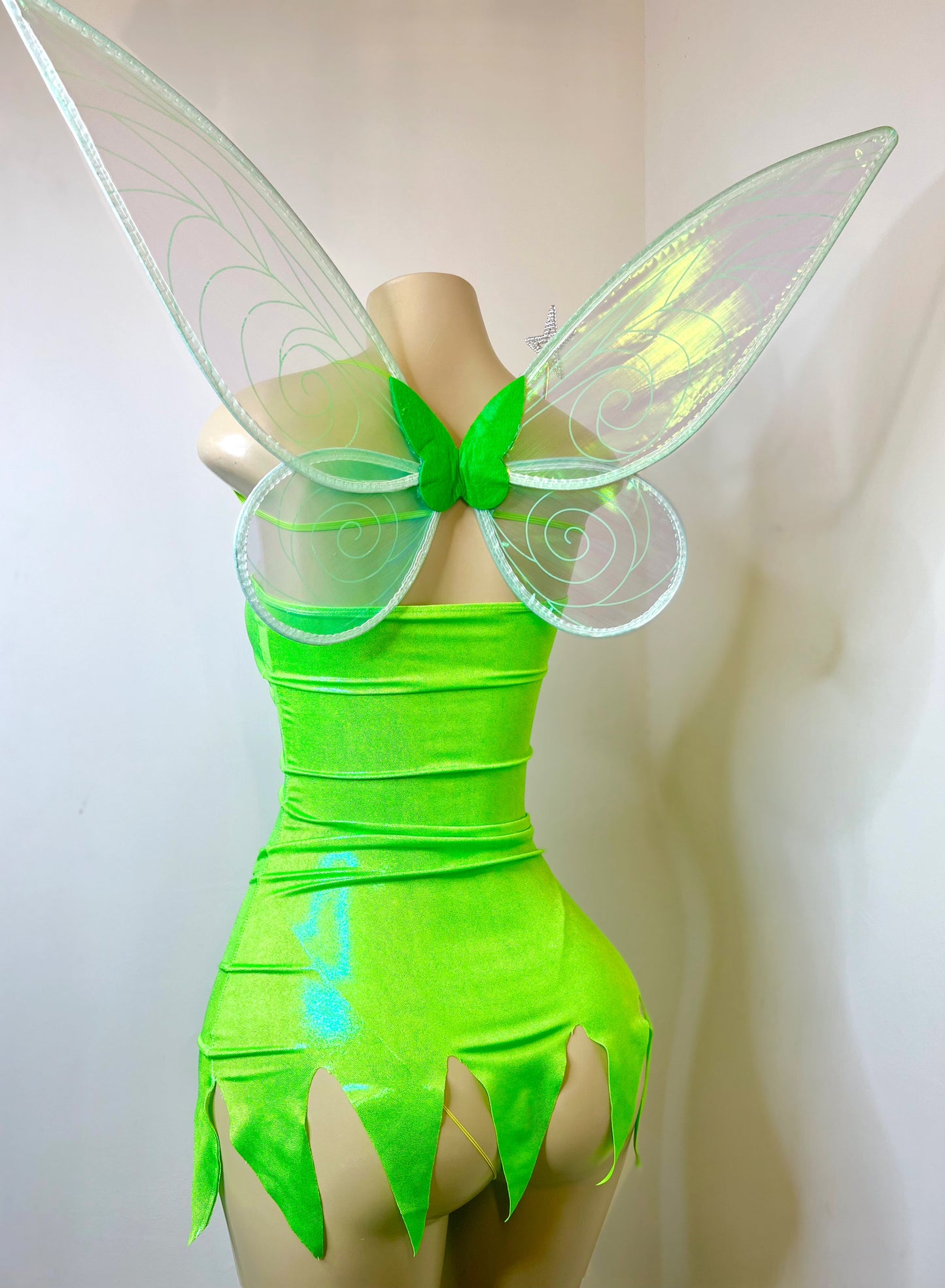 Fairy Halloween Costume - thong, wings, wand included (Made to Order)