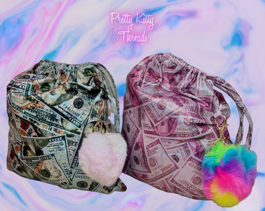 Money Bag with Puff (Made to Order)